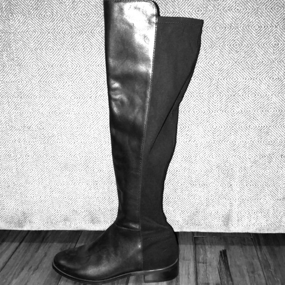 Tahari Shoes - Tahari black leather boots. Gently worn.